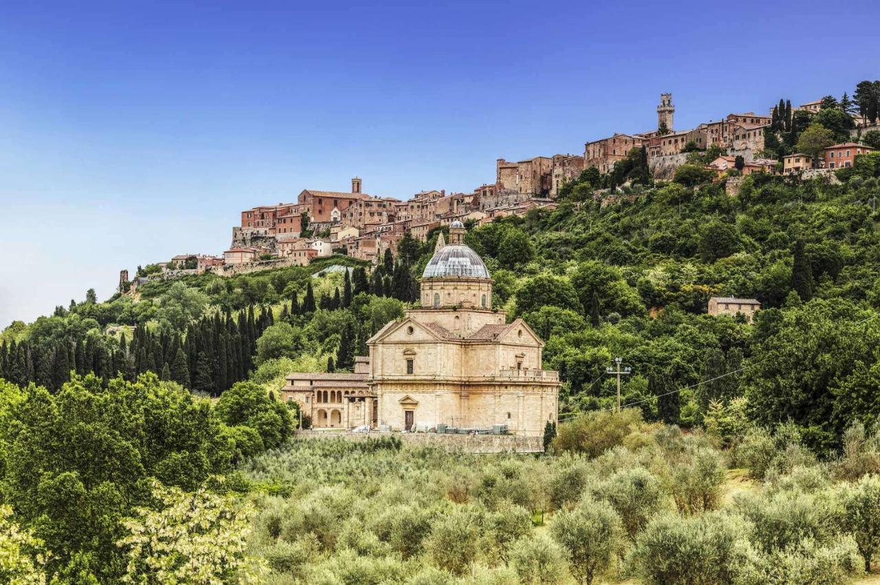 Apartament Il Palco Montepulciano, Vista Incredibile, 150Mt Da Piazza Grande Zewnętrze zdjęcie